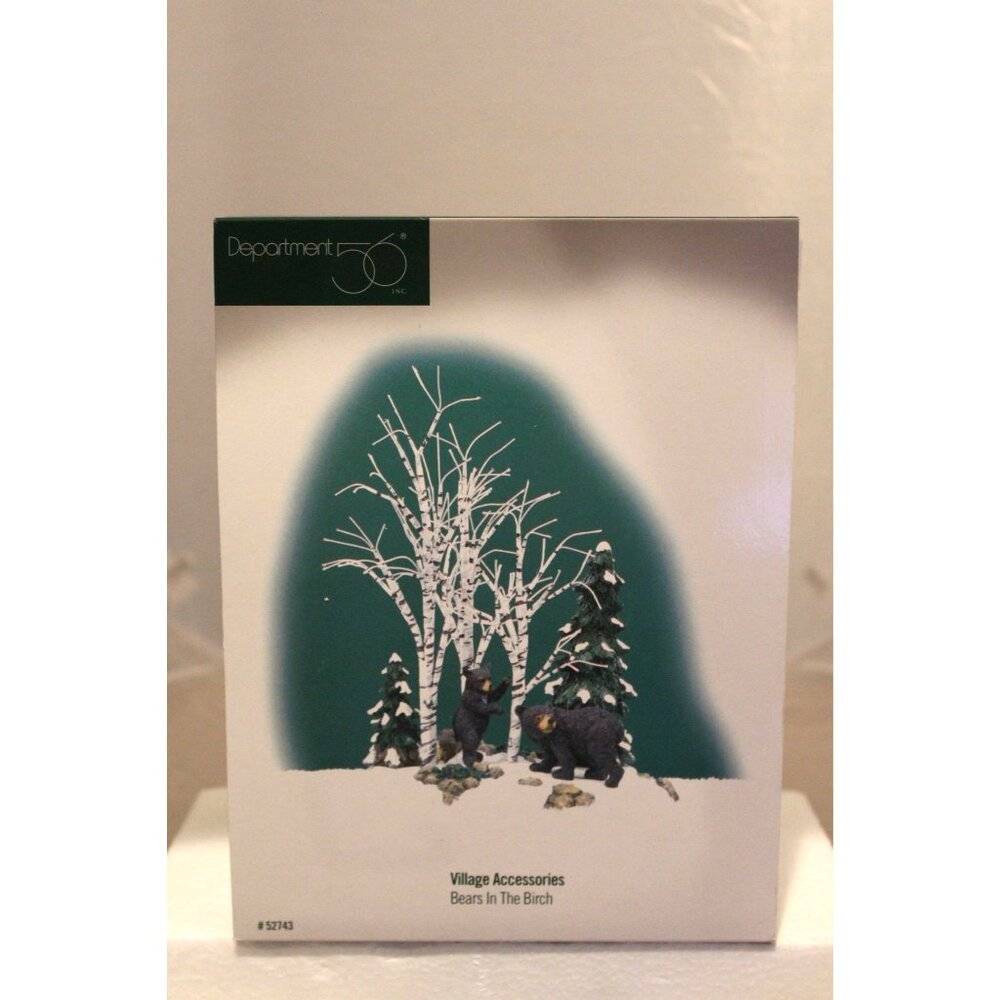 Dept 56 Village Accessories - Bears in the Birch